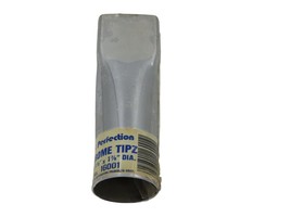 1pc NOS Perfection 6.5&quot; Square Chrome Exhaust Extension Tip 1-1/2&quot;-1-7/8... - $7.87