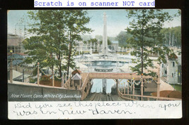 Amusement Park White City Savin Rock CT  Postcard Shoots Rides 1907 Post... - $272.14 MXN