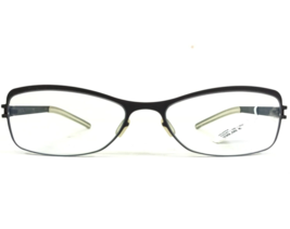 Mykita Eyeglasses Frames Heidi COL 06 Matte Gunmetal Gray Oval 53-18-135 - £205.72 GBP