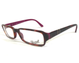 Persol Eyeglasses Frames 2858-V 784 Purple Brown Tortoise Rectangular 51... - £59.05 GBP