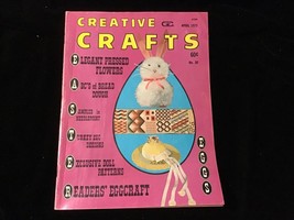 Creative Crafts Magazine April 1973 Elegant Pressed Flowers, Needlepoint - £7.90 GBP