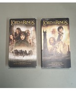 The Lord Of The Rings - 2  VHS Set - $268.64 MXN