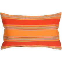 Sunbrella Bravada Salsa 12x19 Outdoor Pillow, with Polyfill Insert - £40.14 GBP