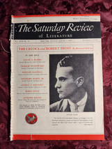 Saturday Review Magazine January 1 1938 Edgar Snow Rose Wilder Lane - £12.42 GBP