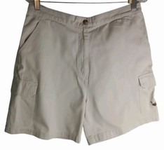 Disney Pooh Shorts Size L Pockets Cargo Embroidery Tigger Cotton - $13.86