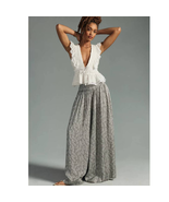 New By Anthropologie Wide-Leg Pants $130 SIZE 2 Carbon - £55.46 GBP