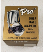 VTG PRO GOLF BALL MARKER ENGRAVER No. 4800 INK STAMP YOUR NAME ON YOUR G... - $53.30 CAD