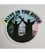 Holographic Die-Cut Stickers &quot;Alive in the River&quot; - €8,69 EUR+