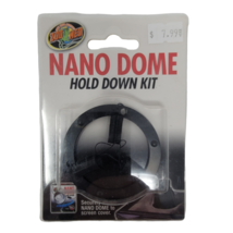 Zoo Med Nano Dome Hold Down Kit to Securely attach Nano Dome to screen cover NEW - £3.66 GBP