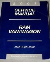 2002 Dodge Ram Van Wagon Service Repair Shop Manual Factory Oem - £79.67 GBP