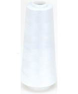 Coats Surelock Overlock Thread 3,000yd-White, 100% spun polyester - £12.21 GBP