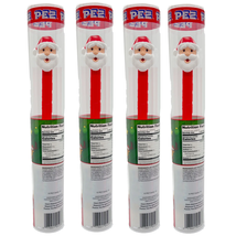 4 Santa Claus Pez Dispenser 7 Candy Refills Kris Kringle Stocking Stuffer NEW - £12.87 GBP