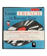 Learn French In Record Time 2x12&quot; LP Hi Fidelity 1958 Columbia MINT No Book - $23.28