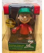 PEANUTS CHARLIE BROWN CHRISTMAS CLIP ON ORNAMENT NEW - £11.65 GBP