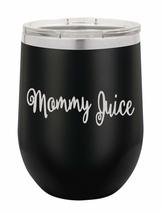 PhineFinds Mommy Juice | 12oz Stainless Steel Stemless Wine Glass Tumbler with L - £15.65 GBP