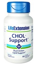 MAKE OFFER! 3 Pack Life Extension Chol Support HDL LDL Cholesterol 60 veg caps image 2
