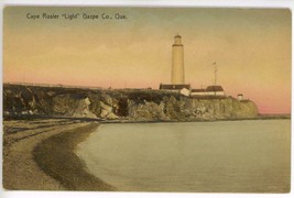 Postcard Cape Rosier Lighthouse Light Gaspe Quebec Canada Lesperance Pub... - $4.99