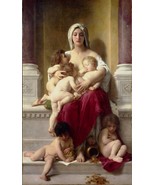 Art painting Giclee Adolphe William Bouguereau Charity Canvas Print - $11.56+