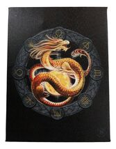 Anne Stokes Litha Drake Sabbats Wheel of The Year Dragon Canvas Wall Decor - $14.99