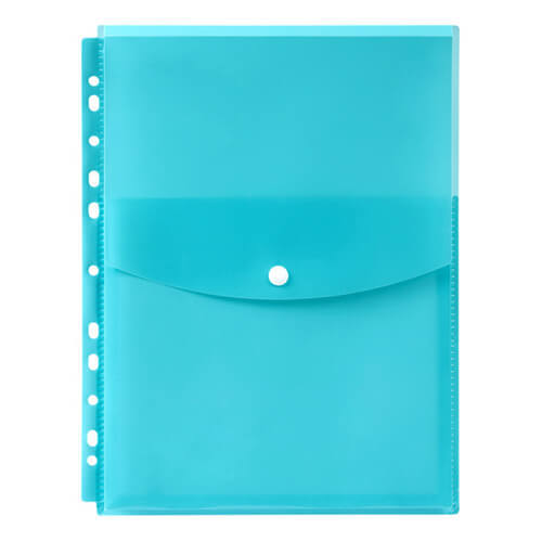 Marbig Top Opening Binder Pocket (A4) - Marine - $13.87