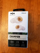 House of Marley Champion Cream True Wireless Bluetooth Headphone Earphones NEW - £55.81 GBP