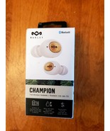 House of Marley Champion Cream True Wireless Bluetooth Headphone Earphon... - $69.99