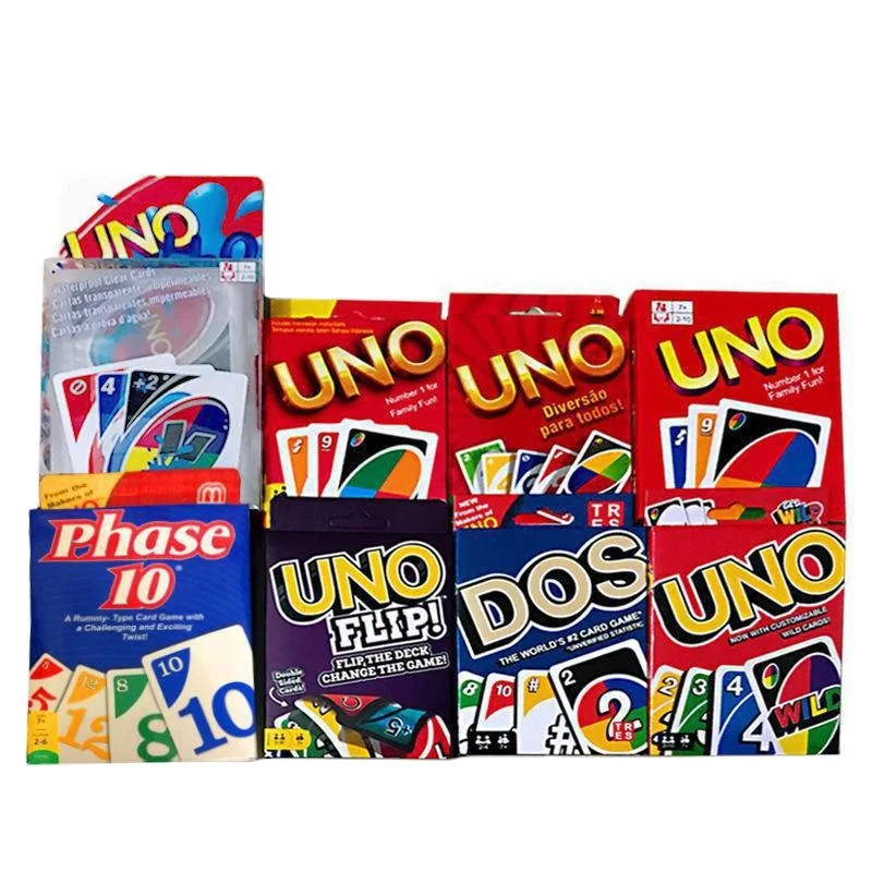 Play New Mattel UNO Games  Harris Potter Family Funny Cartoon Anime Games Cards  - £23.60 GBP