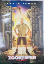 Zookeeper MOVIE POSTER ORIGINAL PROMOTIONAL 27x40 Folded One Sided Kevin... - £12.03 GBP