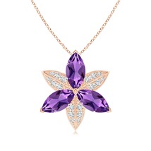 Authenticity Guarantee

ANGARA 4.45 Ct Amethyst and Diamond Trillium Flower P... - $2,082.27