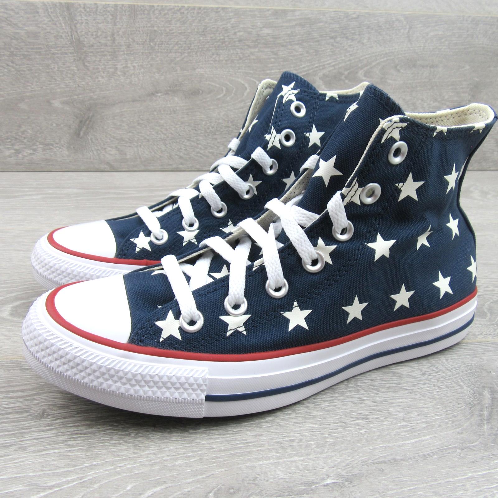 Converse Chuck Taylor All Star HI Archive Stars Women's Size 8 Navy NEW A15503F Item image 4
