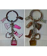 Coach 62716 BCA Breast Cancer Awareness Multi Mix Enamel Keychain Key Fo... - $49.00