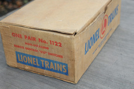 Lionel Postwar #1122 Switches MT/Box - £38.93 GBP