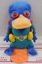 Disney Store Exclusive Disney Phineas &amp; Pherb Perry Platypus 12&quot; plush toy HTF - £19.34 GBP