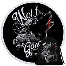 Wolf Gang Round Beach Towel - $14.90+
