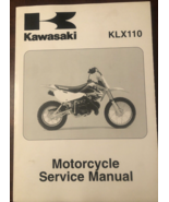 2002 Kawasaki KLX110 Moto Servizio Negozio Ri... - $19.92