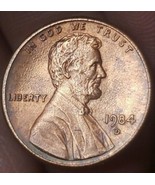 1984 D Lincoln Penny DDO D FREE SHIPPING  - £6.97 GBP