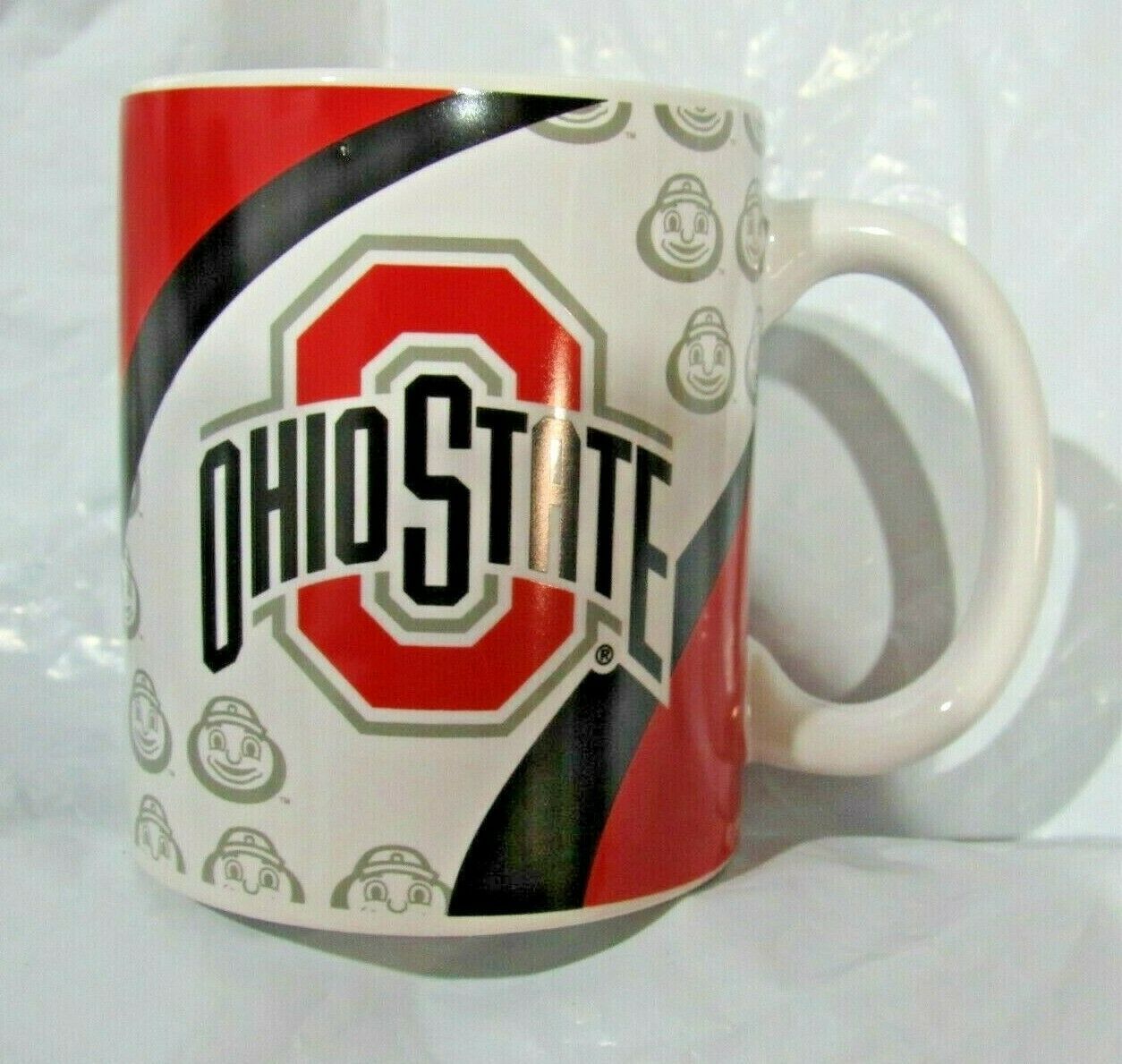 Primary image for NCAA Ohio State Buckeyes 11 oz C Handle Ceramic Coffee Mug  Jenkins Enterprises