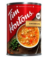 9 Cans of Tim Hortons Chicken &amp; Rice Soup 540ml Each- From Canada- Free ... - £42.56 GBP