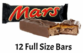 Mars Chocolate Bars Full Size 52g Each 12 Bars From Canada - £15.54 GBP