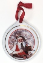 JC Penney 1998 Norman Rockwell Christmas Ornament &quot;Santa&#39;s Children&quot; Vintage - £7.71 GBP