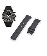 A34005G 27mm Black Rubber Strap For Nautica - $24.99