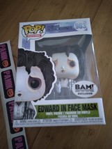 Funko Pop Movies Edward Scissorhands in Face Mask #983 - BAM! Exclusive - £31.96 GBP