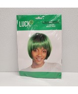 Halloween Costume Short Bob Wig Green St. Patrick&#39;s Day Adults Womens NEW - $12.26 CAD