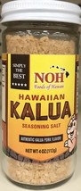 NOH Hawaii Kalua Seasoning Salt 4 Oz. (Pack Of 4 Bottles) - £61.53 GBP