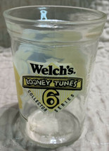 Welchs 1994 Looney Tunes Collector 6 Series Sylvester And Tweety Glass Cup - £4.54 GBP