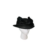 Vtg Sylvia New York St Louis Black Bow Dress Church Kentucky Derby Forma... - $730.69 MXN