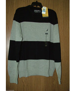 Nautica Jeans Men’s Cotton, Colorblock, Crewneck Sweater, Size XL(US). NWT - £30.36 GBP