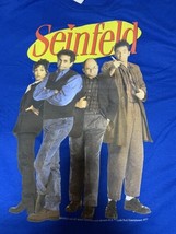 Seinfeld Shirt Jerry TV Series Stand-up Comedy Series New With Tag Blue size M - £10.22 GBP