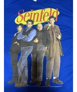 Seinfeld Shirt Jerry TV Series Stand-up Comedy Series New With Tag Blue ... - £10.02 GBP