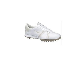 Women&#39;s Nike Air Dormie Ii Golf Shoes Cleats White/Tan Blue New $130 122 - £43.25 GBP